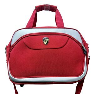 HEYS Travel Bag Briefcase Laptop Case Red Carryon Luggage